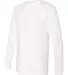Next Level Apparel 7401S Power Crew Long Sleeve Te WHITE side view