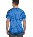 Tie-Dye CD101 Adult 5.4 oz. 100% Cotton Spider T-S in Spider royal back view
