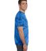 Tie-Dye CD101 Adult 5.4 oz. 100% Cotton Spider T-S in Spider royal side view