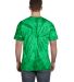 Tie-Dye CD101 Adult 5.4 oz. 100% Cotton Spider T-S in Spider kelly back view