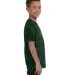 Tie-Dye CD101Y Youth 5.4 oz. 100% Cotton Spider T- SPIDER GREEN side view