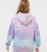 Tie-Dye CD877 Adult 8.5 oz. d Pullover Hood in Cotton candy back view