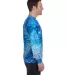Tie-Dye CD2000 Adult 5.4 oz. 100% Cotton Long-Slee in Blue jerry side view