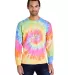 Tie-Dye CD2000 Adult 5.4 oz. 100% Cotton Long-Slee in Eternity front view
