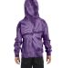 Tie-Dye CD877Y Youth 8.5 oz Pullover Hooded Sweats in Spider purple back view
