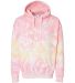 Tie-Dye CD877Y Youth 8.5 oz Pullover Hooded Sweats in Funnel cake front view