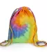 Tie-Dye CD9500 Swirl d Sport Cinch Backpack in Eternity front view