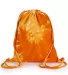 Tie-Dye CD9500 Swirl d Sport Cinch Backpack in Spiral orange front view