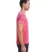 Tie-Dye 1350 Adult Acid Wash T-Shirt in Ruby side view