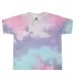 Tie-Dye CD1160 Toddler T-Shirt in Cotton candy front view