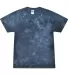 Tie-Dye 1390 Crystal Wash T-Shirt in Navy front view