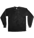 Tie-Dye CD2300 Mineral Long Sleeve T-Shirt BLACK front view