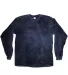 Tie-Dye CD2300 Mineral Long Sleeve T-Shirt NAVY front view