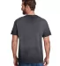 Tie-Dye CD1310 Adult Oil Wash T-Shirt BLACK back view