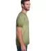 Tie-Dye CD1310 Adult Oil Wash T-Shirt GREEN side view