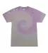 Tie-Dye CD1090 Adult Burnout Festival T-Shirt in Desert rose front view