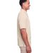 UltraClub UC105 Men's Lakeshore Stretch Cotton Per in Stone side view
