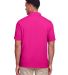 UltraClub UC105 Men's Lakeshore Stretch Cotton Per in Heliconia back view