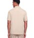 UltraClub UC105 Men's Lakeshore Stretch Cotton Per in Stone back view