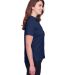 UltraClub UC105W Ladies' Lakeshore Stretch Cotton  in Navy side view