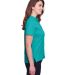 UltraClub UC105W Ladies' Lakeshore Stretch Cotton  in Jade side view