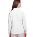 UltraClub UC500W Ladies' Bradley Performance Woven in White back view