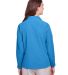 UltraClub UC500W Ladies' Bradley Performance Woven in Pacific blue back view