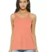 BELLA 8800 Womens Racerback Tank Top in Sunset front view