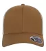 Yupoong-Flex Fit 110M 110® Mesh-Back Cap in Caramel/ khaki front view