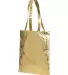 Liberty Bags FT003M Metallic Tote GOLD side view