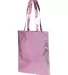 Liberty Bags FT003M Metallic Tote HOT PINK side view