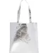 Liberty Bags FT003M Metallic Tote SILVER front view