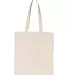 Liberty Bags OAD117 Large Canvas Tote NATURAL back view