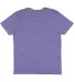 LA T 6991 Harborside Mélange T-Shirt in Purple melange back view
