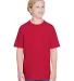 Gildan H000B Hammer™ Youth T-Shirt in Sp scarlet red front view
