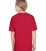 Gildan H000B Hammer™ Youth T-Shirt in Sp scarlet red back view