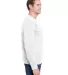 Gildan HF000 Hammer™ Fleece Sweatshirt in White side view