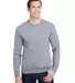 Gildan HF000 Hammer™ Fleece Sweatshirt in Graphite heather front view