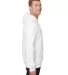 Gildan HF500 Hammer™ Fleece Hooded Sweatshirt in White side view