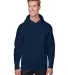 Gildan HF500 Hammer™ Fleece Hooded Sweatshirt in Sport dark navy front view