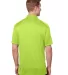 Gildan 488C00 Performance® Colorblock Sport Polo in Safety green back view