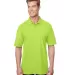 Gildan CP800 DryBlend® CVC Sport Shirt in Safety green front view