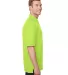 Gildan CP800 DryBlend® CVC Sport Shirt in Safety green side view