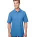 Gildan CP800 DryBlend® CVC Sport Shirt in Sport light blue front view