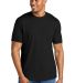 Gildan 67000 Softstyle CVC T-Shirt in Pitch black front view