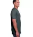 Gildan 67000 Softstyle CVC T-Shirt in Steel blue side view