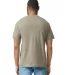 Gildan 67000 Softstyle CVC T-Shirt in Dune mist back view