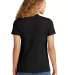 Gildan 67000L Softstyle Women's CVC T-Shirt in Pitch black back view