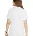 Gildan 67000L Softstyle Women's CVC T-Shirt in White back view