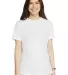 Gildan 67000L Softstyle Women's CVC T-Shirt in White front view